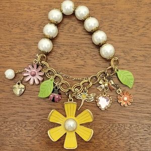 Betsey Johnson Charm Bracelet